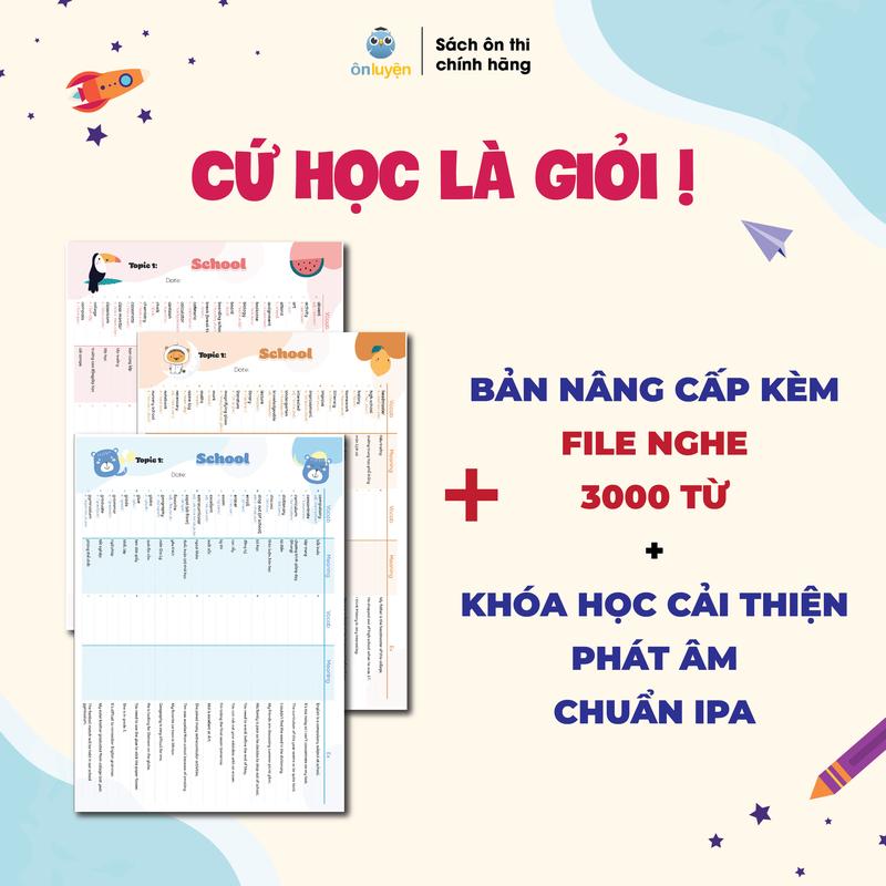 Set 150 tờ TAKENOTE 3000 từ vựng Tiếng Anh theo chủ đề thông dụng nhất - Nhà sách Ôn luyện