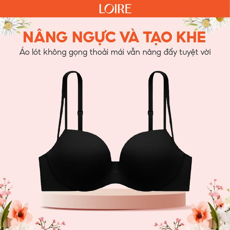 Áo Lót Nữ Không Gọng Đệm Dày Nâng Và Gom v1 Ngực Tốt Loirechic BRPU194