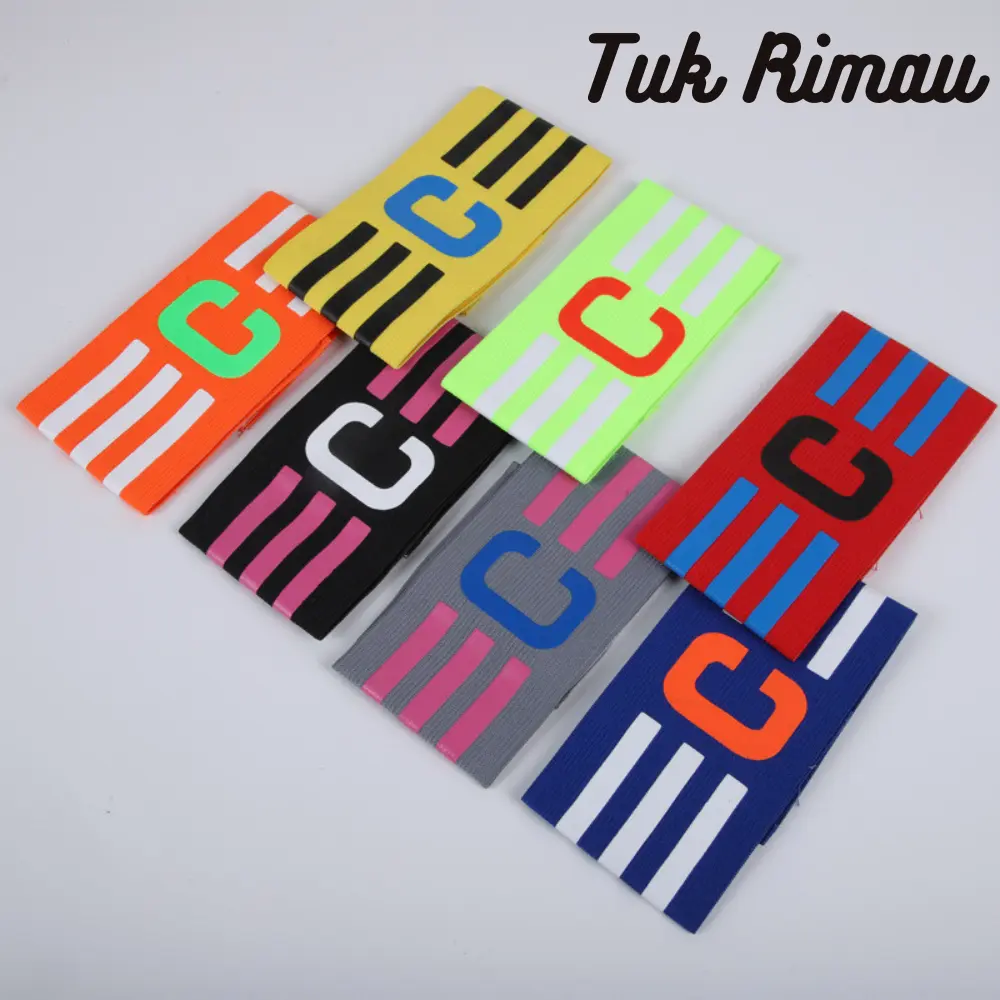 Football Soccer Arm Band, Captain ARMBAND, Armband Futsal Bola Sepak Soccer ARMBAND