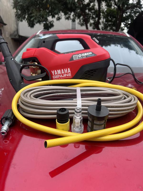 [ BH 24 THÁNG ] Máy rửa xe cao áp YAMAHA 3500W - Có áp chống giật - Chống cháy