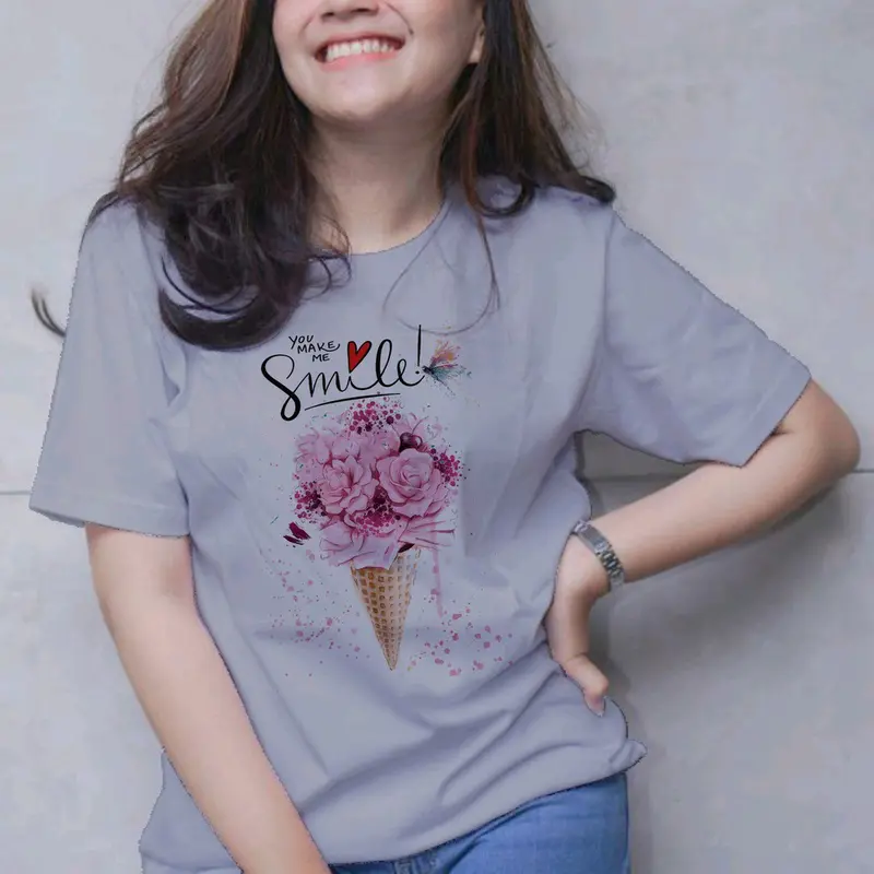 KAOS WANITA JUMBO SIZE S - XXXL ATASAN WANITA 2
