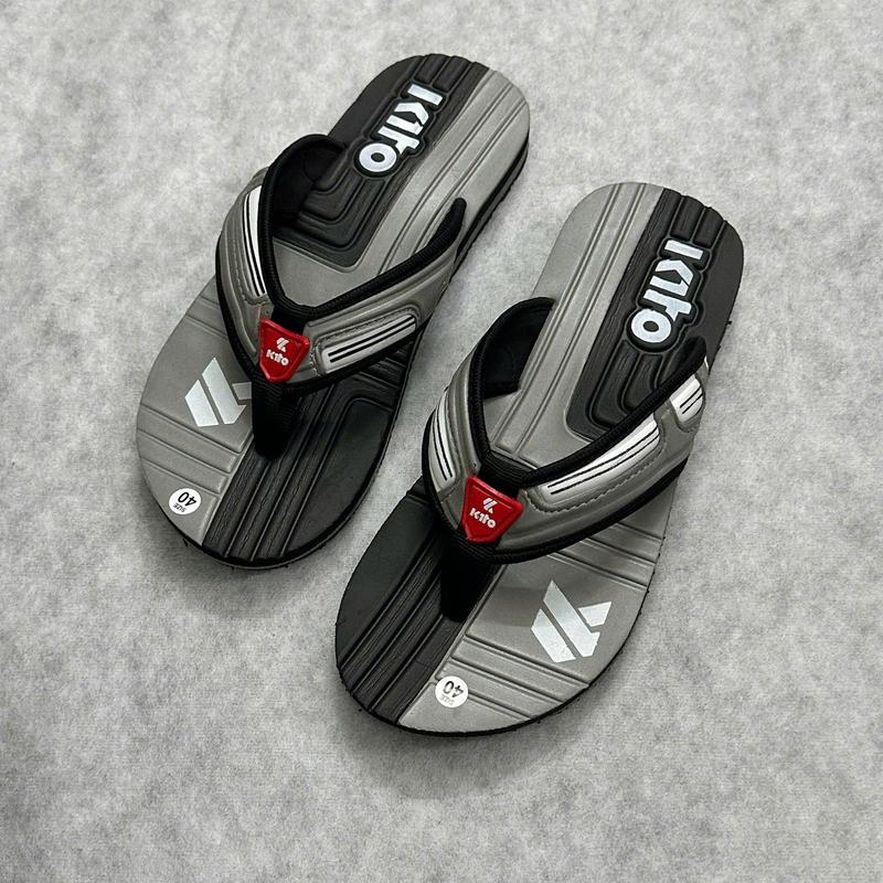 DéP Kẹp Xỏ Ngón Nam Kito Thái.i , Cao Su Êm Nhẹ Chân , Đơn Giản , Mã Kito Kẹp - Size 30-43 Đế Bằng Sandal