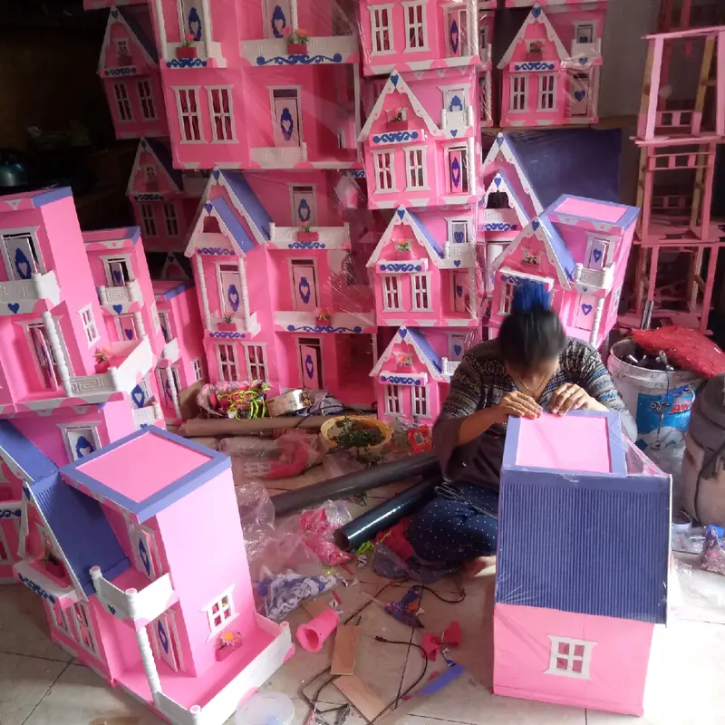 rumah boneka barbie 6