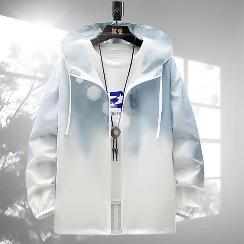 Man Fashion Spring Summer Sun Protection Clothing Long Sleeve Hoodies Couple Students Soft Leisure Zip-up Coat Sweatshirts Top byther  reflective  jacket 5