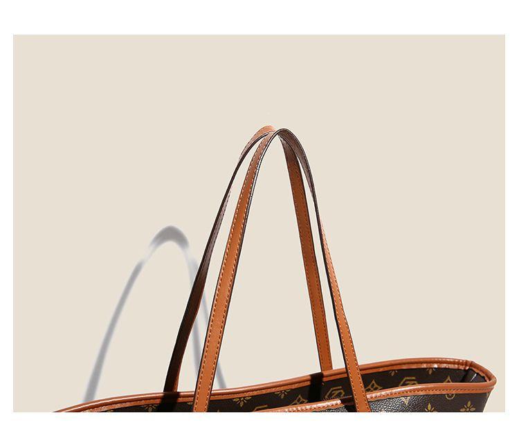 Product Introduction of Túi Tote Cầm Tay Hong Kong, Giá Cả Phải Chăng, Sang Trọng, Cao Cấp, Phong Cách Cổ Điển Da Thật, Thời Trang, Dễ Phối Đồ Thích Hợp Đi Lại, Dung Lượng Lớn, Không Thấm Nước, Túi Đeo Vai Nữ 13