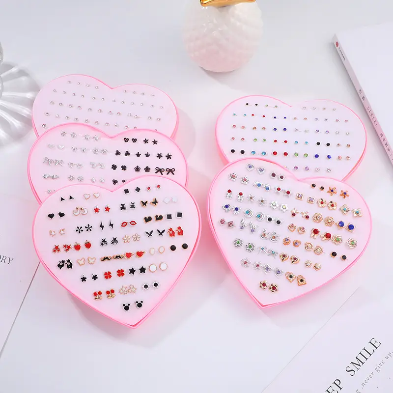 Bộ Bông Tai Đinh tán Nhựa, Thiết Kế Hoạt Hình Dễ Thương Và Tinh Tế, Nhiều Màu, Không Gây Dị Ứng, Dành Cho Phụ Nữ Và Trẻ Em Gái, Thích Hợp Cho Đám Cưới Và Quà Tặng Giáng Sinh, 1 Bộ Voi Cao Su