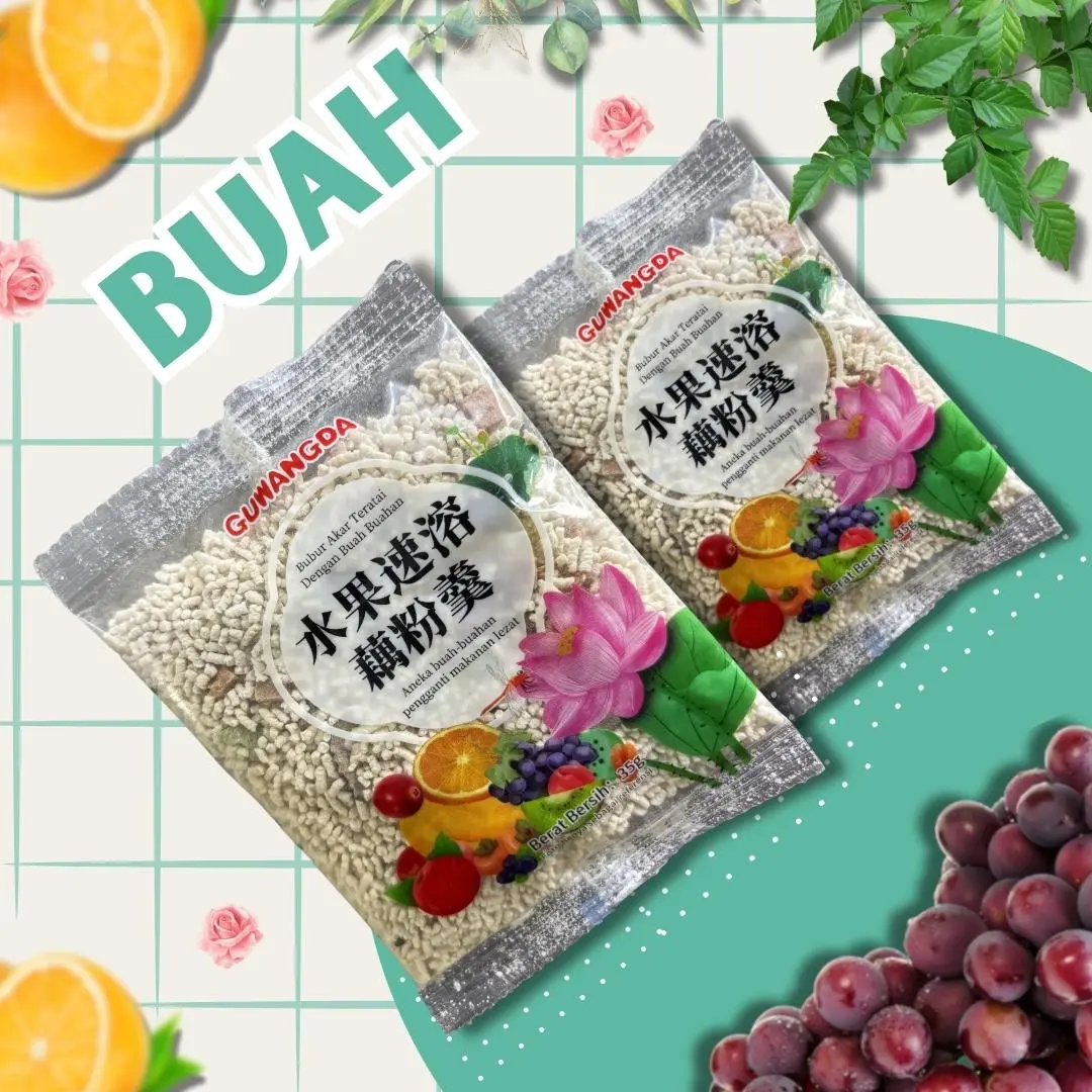 ALL Varian Oufen Lotus Root Powder Kemasan Sachet (35g) Praktis