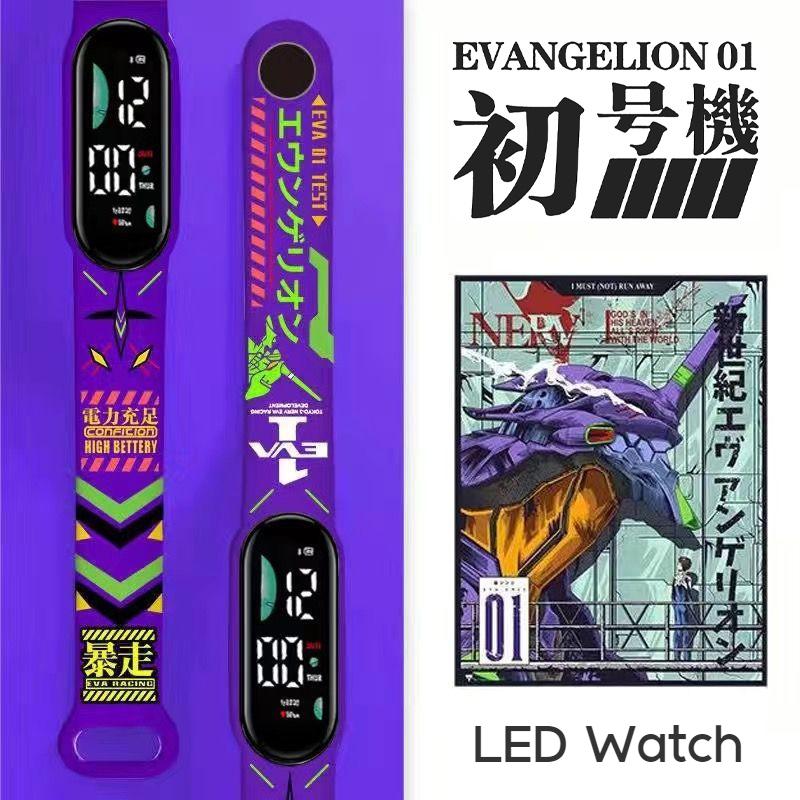 Product Introduction of Electronic Watch Men Anime Junior High School Children Students Sports LED Watch Fashion Trend Birthday 3