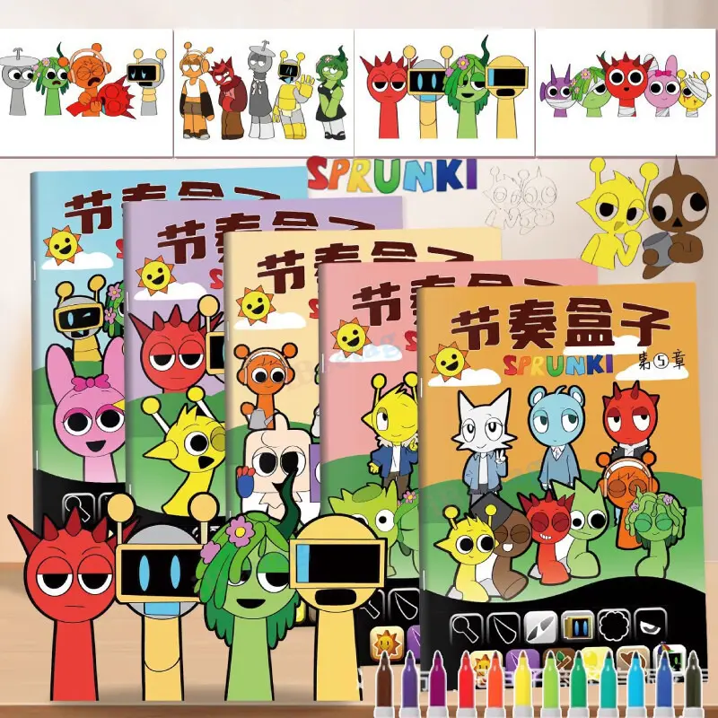 Painting Arts Crafts Scratch Book Paint DIY Drawing Toys Kids Educational Handmade Toy Birthday Creative Gift