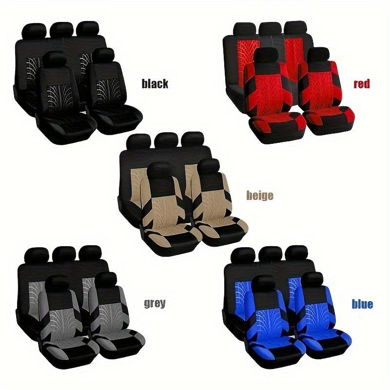 Car Seat Cover for 5 Seat, Universal Car Seat Protector, Car Interior Decoration Accessories, Easy Installation Car Seat Cushion Protector 0