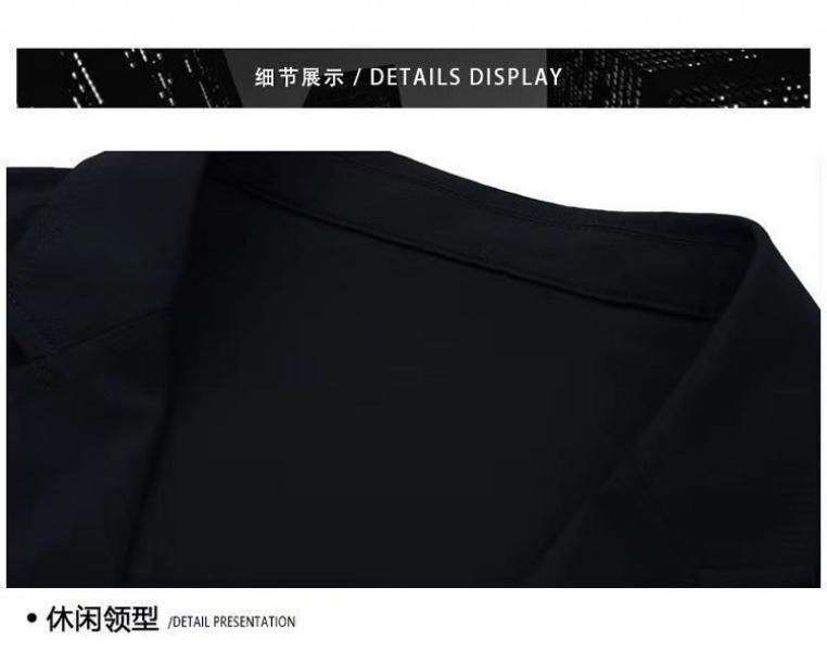 Product Introduction of Men's Ice Silk Lightweight Leisure Suit Ultra-Thin Breathable Sunscreen Top Non-Ironing Single Western Suit Jacket 19