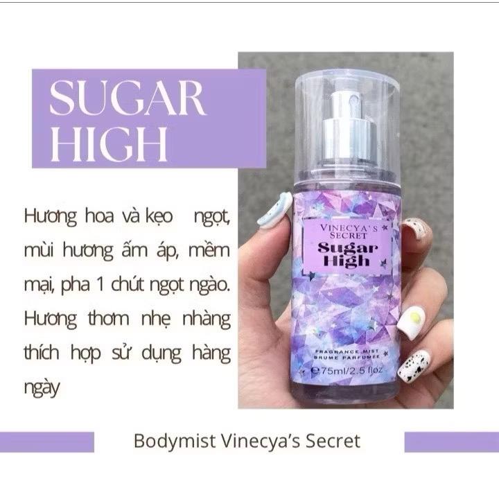 Product Introduction of Xịt thơm bodymist bản Trung cho cả nam và nữ chai 75ml mùi cực thơm lâu. 25