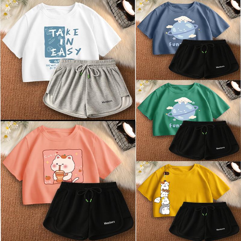 [Xả Kho] Bộ quần áo trẻ em cộc tay cho bé gái big size  đến 65kg đồ bộ bé gái áo bà ba