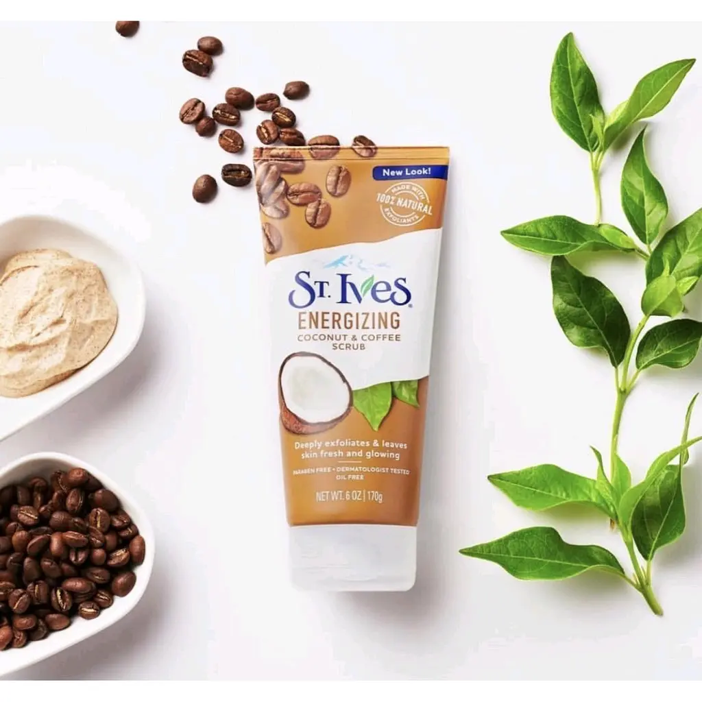 St.Ives Energizing Coconut & Coffee Face Scrub 170gr