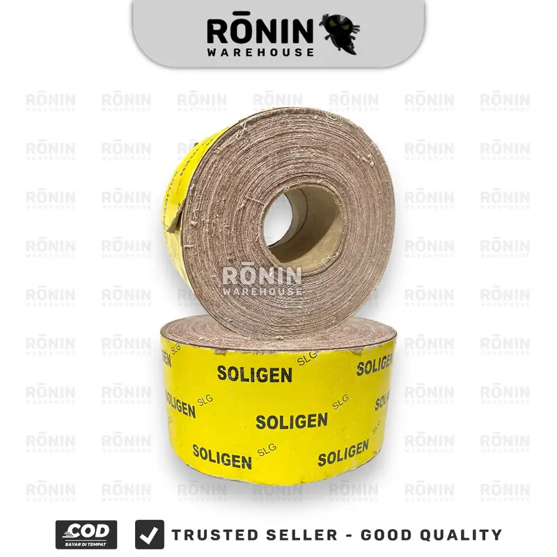 SOLIGEN Amplas Roll 60 - 320 Rol Grid Grit 0
