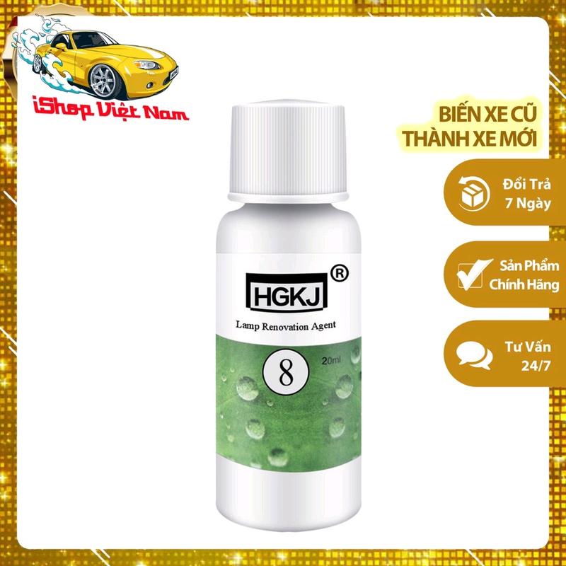 Dung Dịch Đánh Bóng Đèn Pha HGKJ Ô Tô Dung Tích 20ml 0