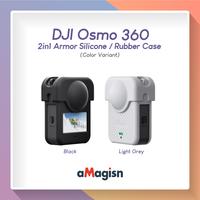 Gambar aMagisn Silicone Body Case for DJI Osmo 360 with Lens Cap Cover (Casing Silikon Kamera & Lensa Pelindung untuk OSMO360) - Black dari G-Rex Kota Administrasi Jakarta Barat 2 Tokopedia