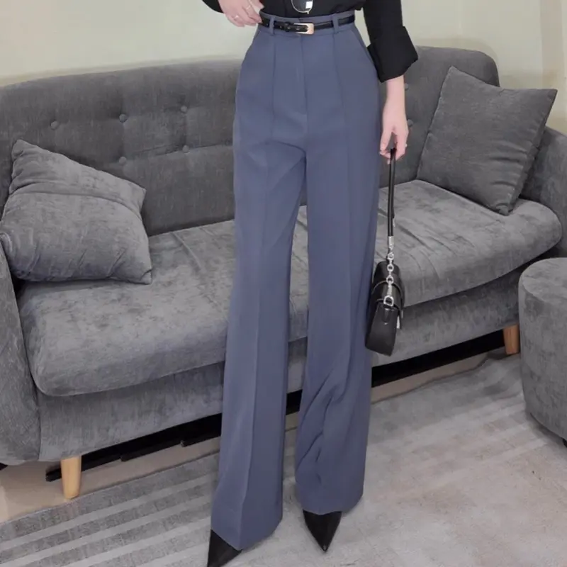 [QT01] Quần Tây Nữ Form Suông Lưng Cao - Suongg Store, có túi, ống 26 ( Chất vải mỗi màu khác nhau) Women Pants 0