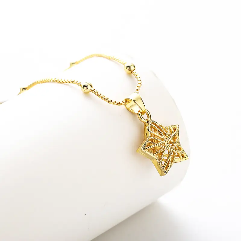Vòng Cổ Thép Titan Ngôi Sao May Mắn, Vòng Cổ Nữ Thời Trang, Không Phai Màu, Không Đen, Không Dị Ứng, Giá Cả Phải Chăng, Dây Chuyền Xương Đòn Thanh Lịch Và Hoang Dã, Vòng Cổ Thời Trang Độc Đáo Tinh Tế Trang Sức Chain Jewelry Women Kiềng 2