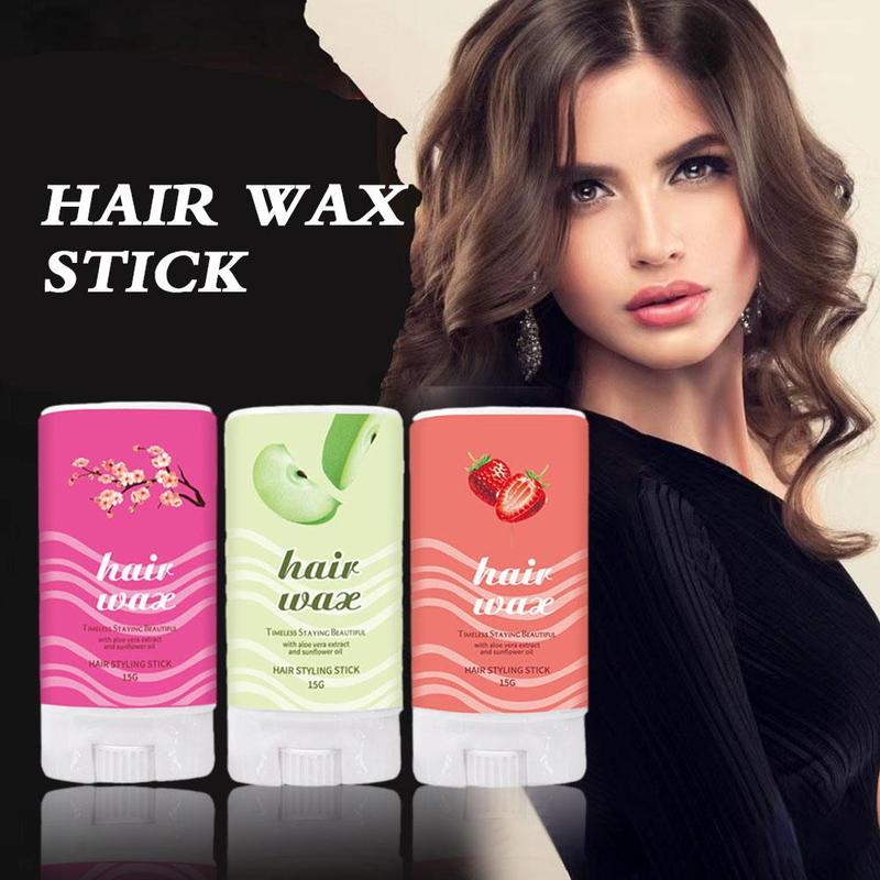 Product Introduction of Hair Wax Stick Broken Hair Tidying Smooth Styling Stick Hair Styling Cream Hair Broken Hair Stick Head Suitable For Small Broken Hair 24