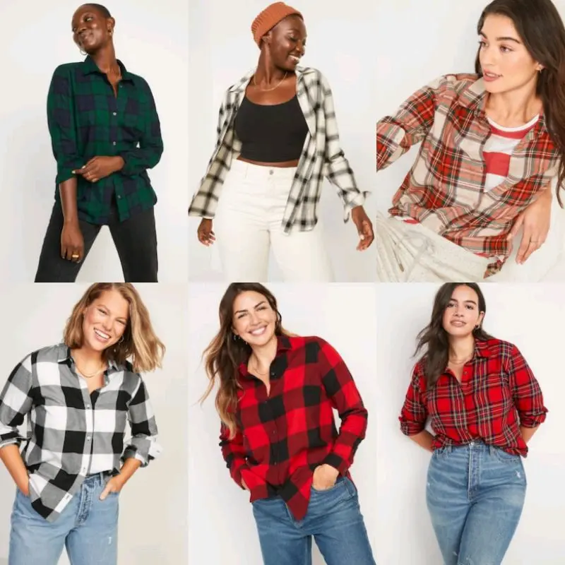CLASSIC SQUARES SHIRT FLANEL OLD
