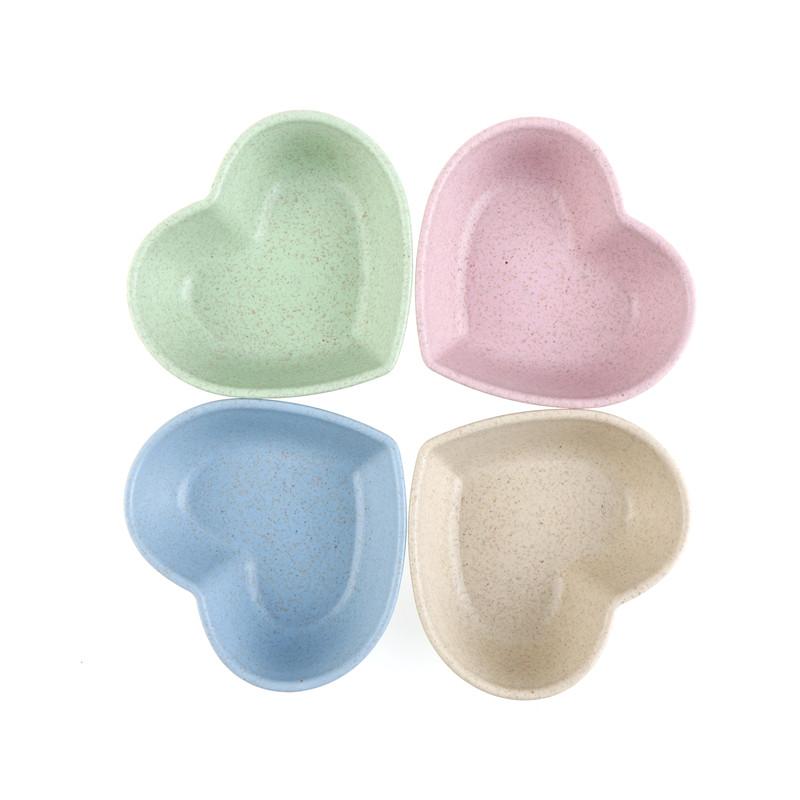 Product Introduction of Bát Nước Sốt Trái Cây Hình Trái Tim, Đồ Ăn Nhẹ, Thức Ăn Cho Trẻ Em, Hộp Đựng Thức Ăn, Bộ Đồ Ăn, Đĩa Ăn Tối 16