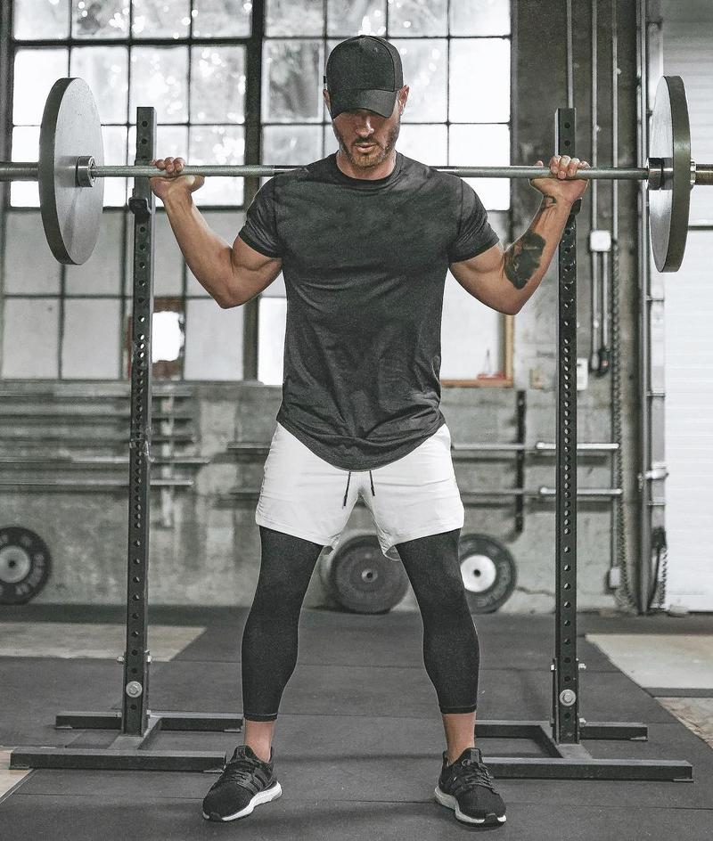 Product Introduction of T-Shirt Summer Sports Fitness Short Sleeve Men'S Quick Dry Training T-Shirt 16