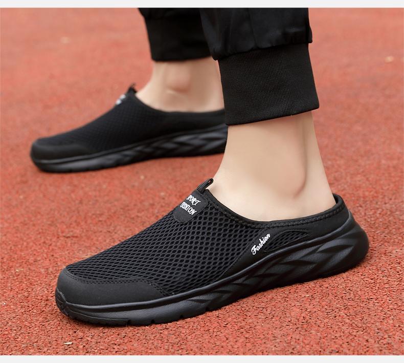 Product Introduction of Sneakers Casual Shoes for Men Breathable Summer Lightweight Comfortable Black Slip-On Driving Walking Shoes Tenis Masculino Boy Runner 59