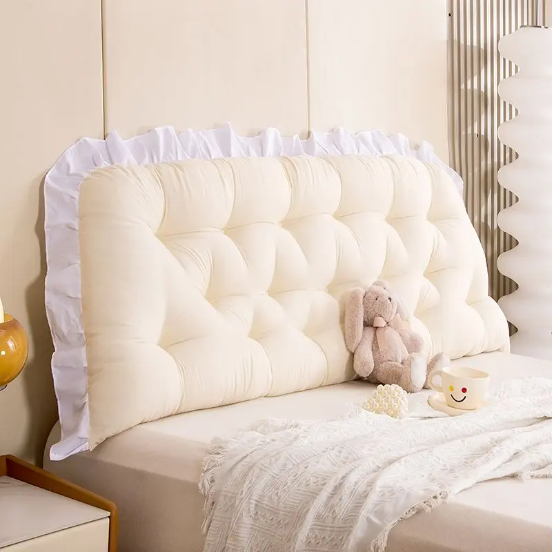 Đệm Ghế Sofa Đầu Giường Đệm Nệm Mềm, Tựa Lưng Lớn, Phong Cách Ins, Đồ Trang Trí Giường Công Chúa Dễ Thương, Vỏ Mềm Tatami, Thích Hợp Cho Ký Túc Xá Và Ghế Sofa 0