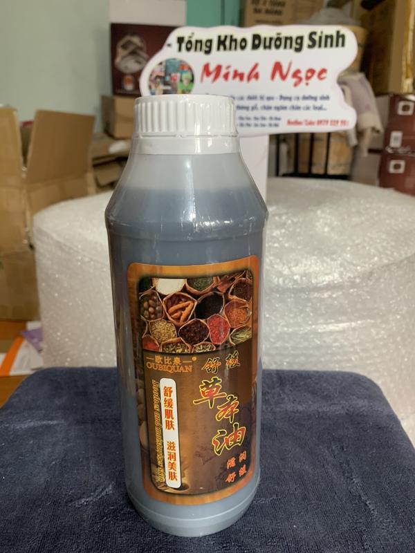 Tinh dầu thuốc bắc dùng massage body - trị liệu. Dung tích 1000ml 3