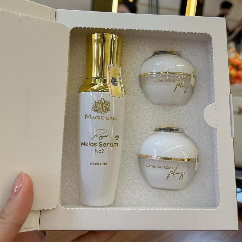 Combo kem nám toàn diện Royal Melasma Magic skin