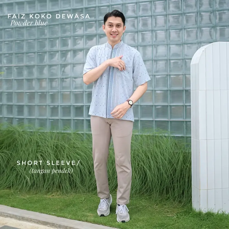 3.3 DISKON Rereyshop Faiz Koko Dewasa - Kemeja Koko Sarimbit Terlaris | Sarimbit Lebaran 2025 - Koko Lengan Panjang Koko Lengan Pendek - Koko Premium Terbaru 1