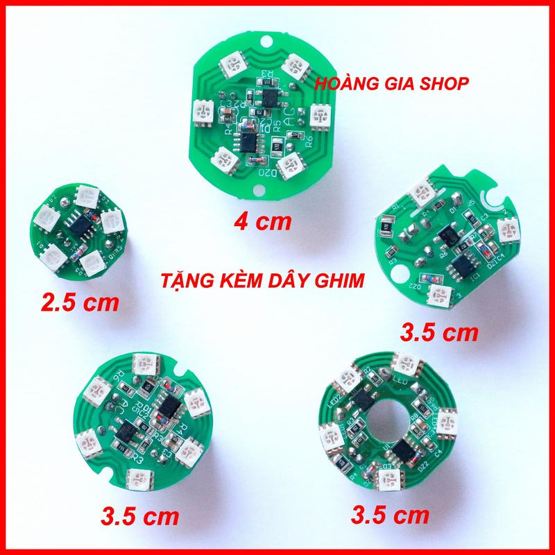 Mạch led đèn thờ led đổi màu -  bóng led thay thế đèn thờ hàng siêu sáng sử dụng điện nhà 220V - tặng kèm dây nối