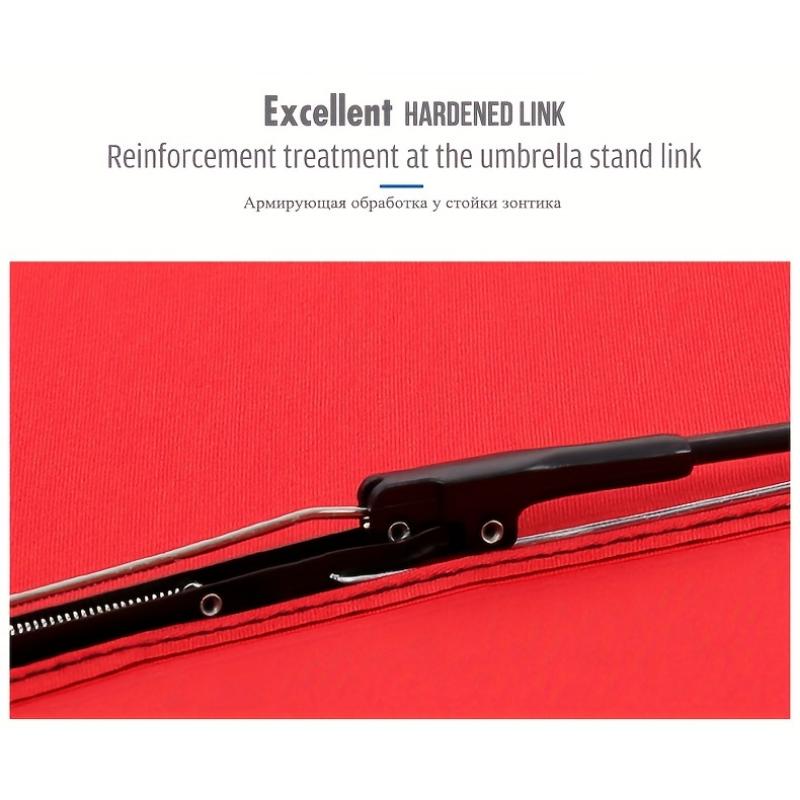 Product Introduction of [Local warehouse shipments] Windproof Travel Sturdy 10 Ribs Frame Fashionable Automatic Umbrella, Extra Large Folding Simple Design Umbrella With UV Protection, Dual Use For Sunny And Rainy Weather 21