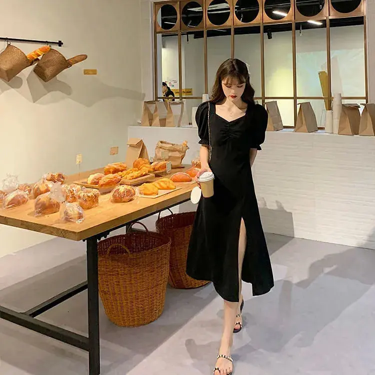 MIDI DRESS WANITA KOREA TERBARU 2023 3