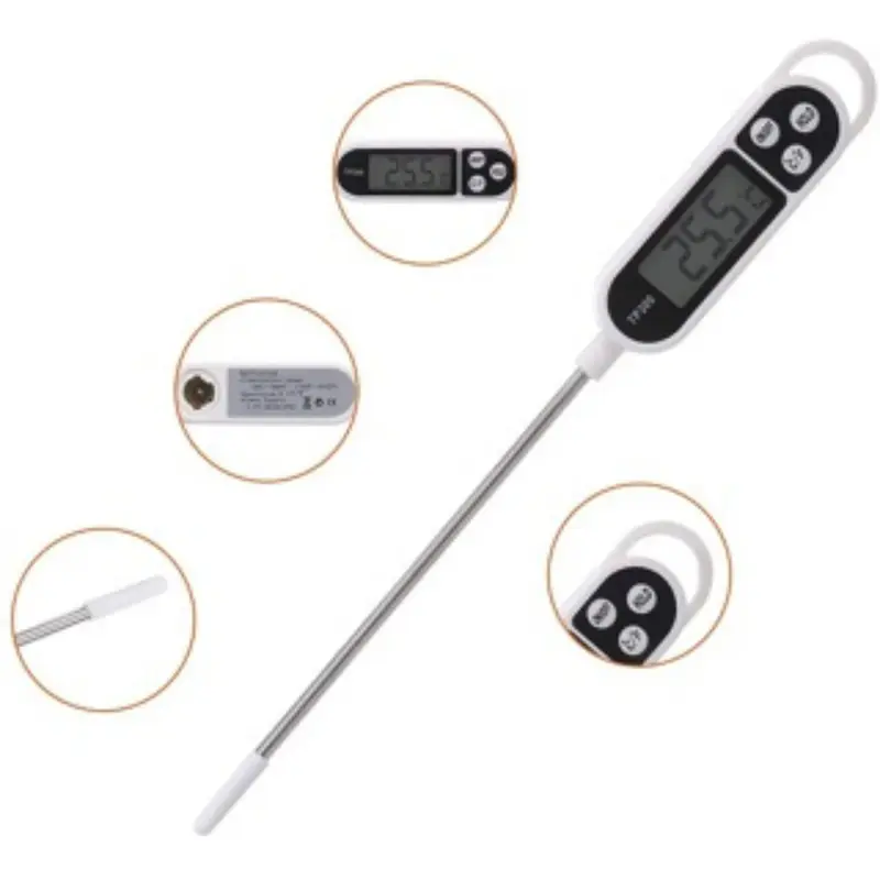 Nhiệt kế đo nước pha sữa cho bé, trẻ em, máy đo nhiệt độ thực phẩm nấu ăn KAW-TP300 2