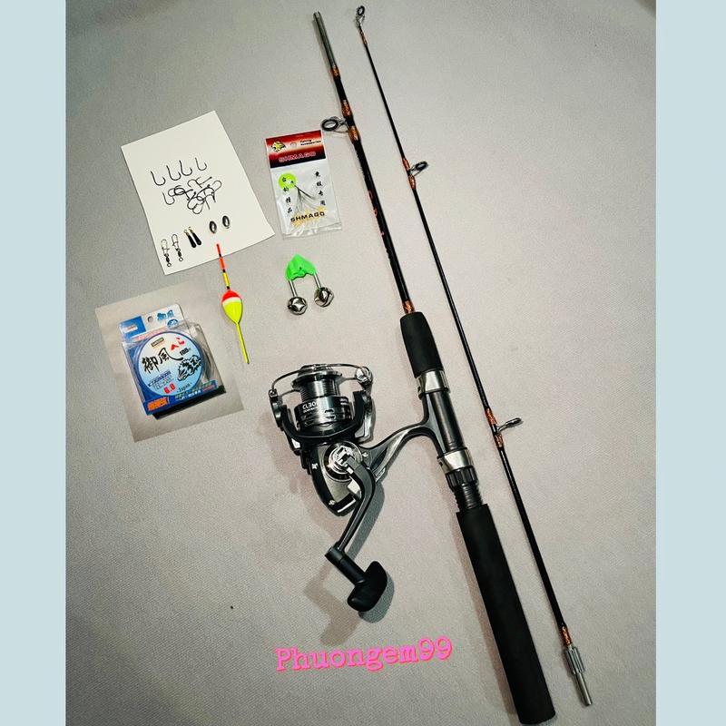 Bộ Combo Cần Đặc Shimanoo 1m2-1m8-2m1 + Máy Câu Cá CL3000 Tặngg Phụ Kiện Bắt Cá Fishing Đi Câu