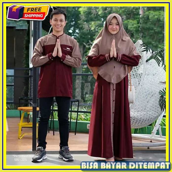 Gamis Couple Elegant Kekinian Suami Istri Gamis Keluarga Lebaran 2022 Aesthetic Tebal Elegant Doi Rekomendasi Couple Elegan Simple Baju Pasangan Kapel Sarimbit Model Terbaru Viral 2927