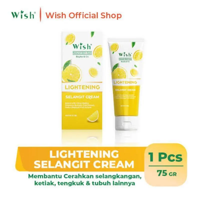 wish lightening selangit cream - mengatasi ketiak terbaik