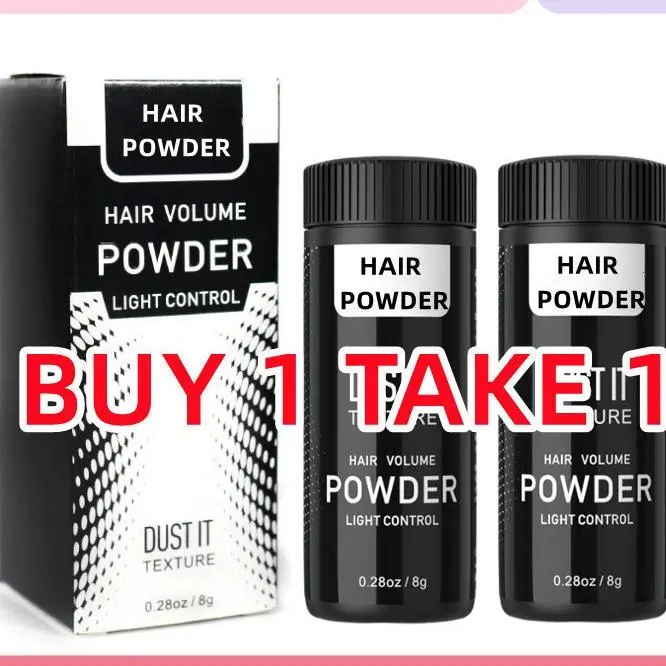 Hair Building Fiber Powder Volumizing & Texturizing Mattifying Powder Men Women Oil hair style Haircare Matte Fluffy Lightweight Unisex
