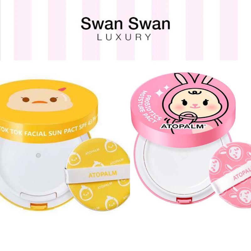 Phấn Chống Nắng Dạng Cushion Tiện Lợi An Toàn Cho Mẹ Và Bé ATOPALM TOK TOK Facial Sun Pact SPF43 PA+++