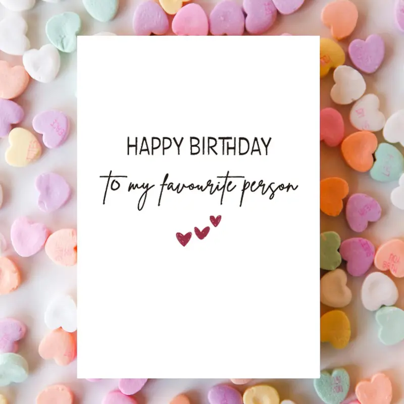 Happy Birthday Greeting Card, 1/3/50pcs Birthday Card with Envelope, Birthday Gift for Friend & Family, Birthday Supplies, Fun Party Cards 6