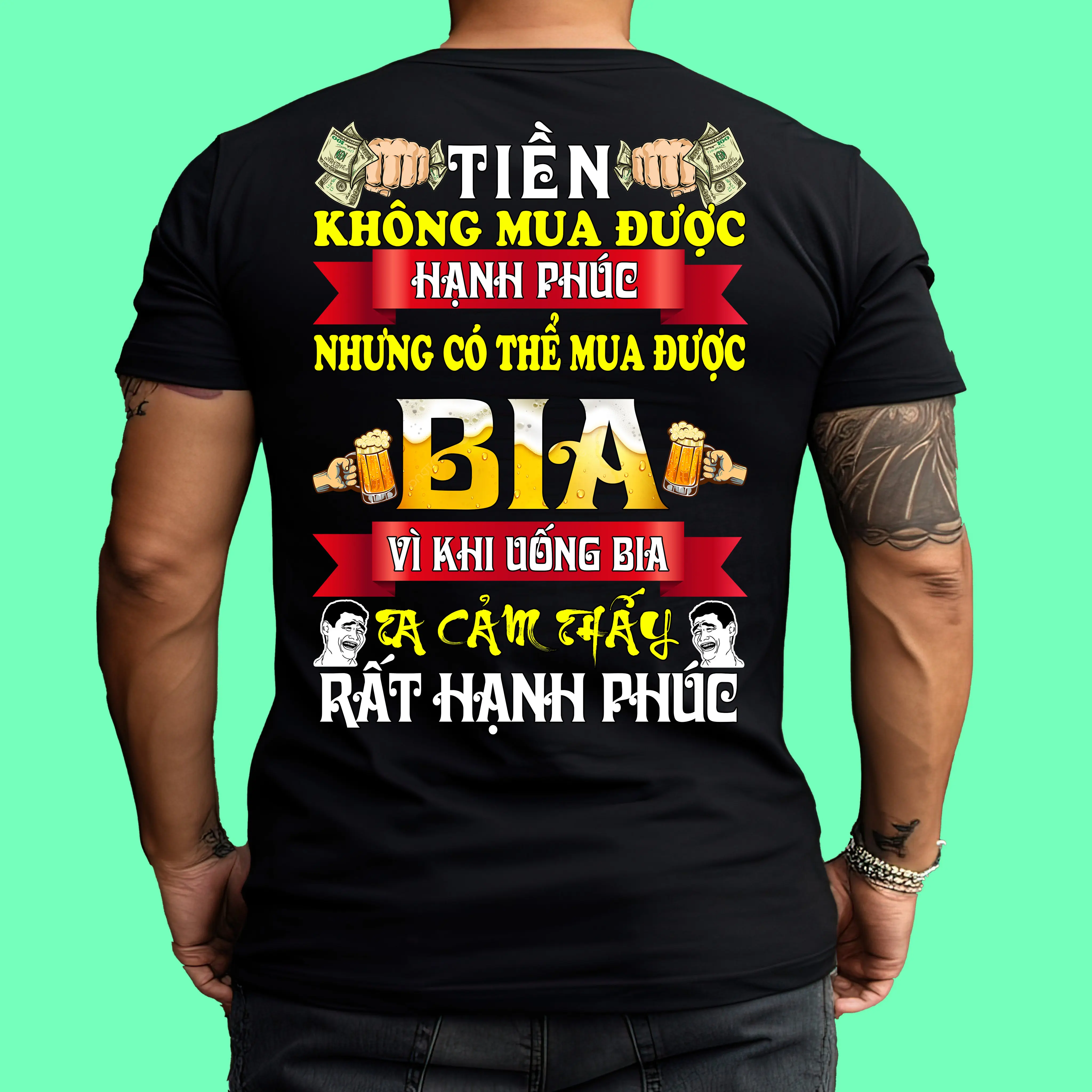 Áo Thun Cực Chất Tiền Không Mua Được Hạnh Phúc