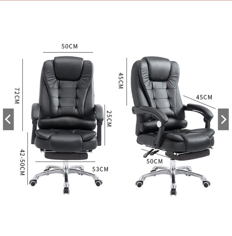 Ghế Giám Đốc Model 6600 da Pu, có massage, xoay 360 dộ, ngat lưng và có gác chân