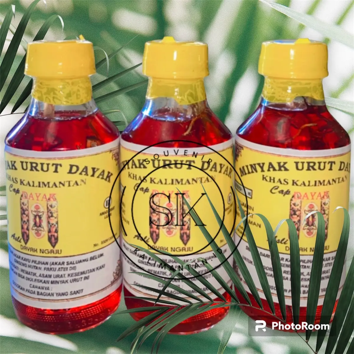 Minyak Pijat Dayak Khas Kalimantan Urut Tubuh