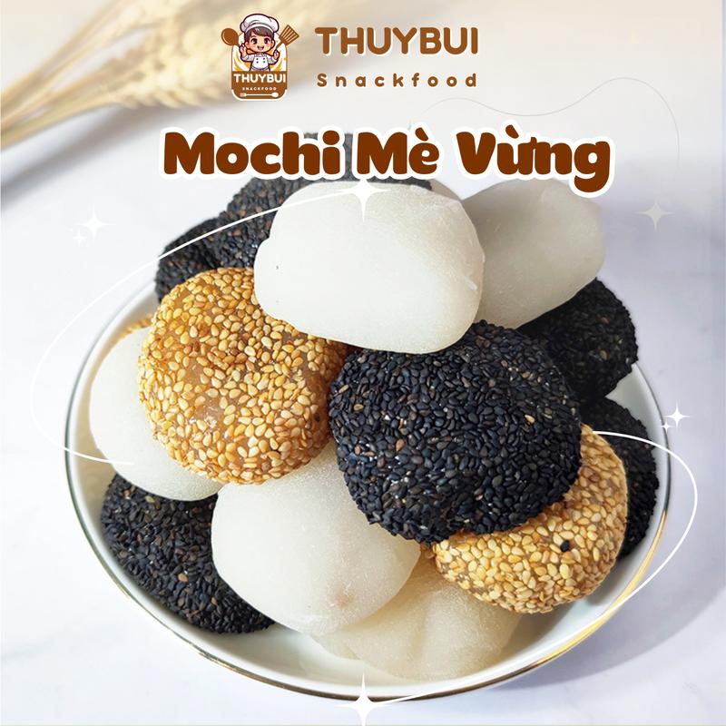  Bánh Mochi Đài Loan  1KG  Bánh Mochi Mè Vừng Hiệu Hai Cô Gái Mix 4 Vị Siêu Ngon đồ ăn vặt 