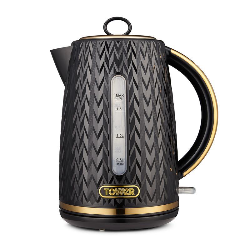 Empire 1.7 Litre Kettle with Brass Accents 0