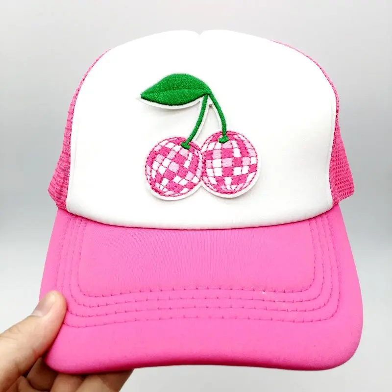 Cherry Pattern Embroidered Patch, 9 Counts/set Iron-on/Sew-on Applique for Clothing, Shoes, Hats, Bags, Fashion Decorations 2