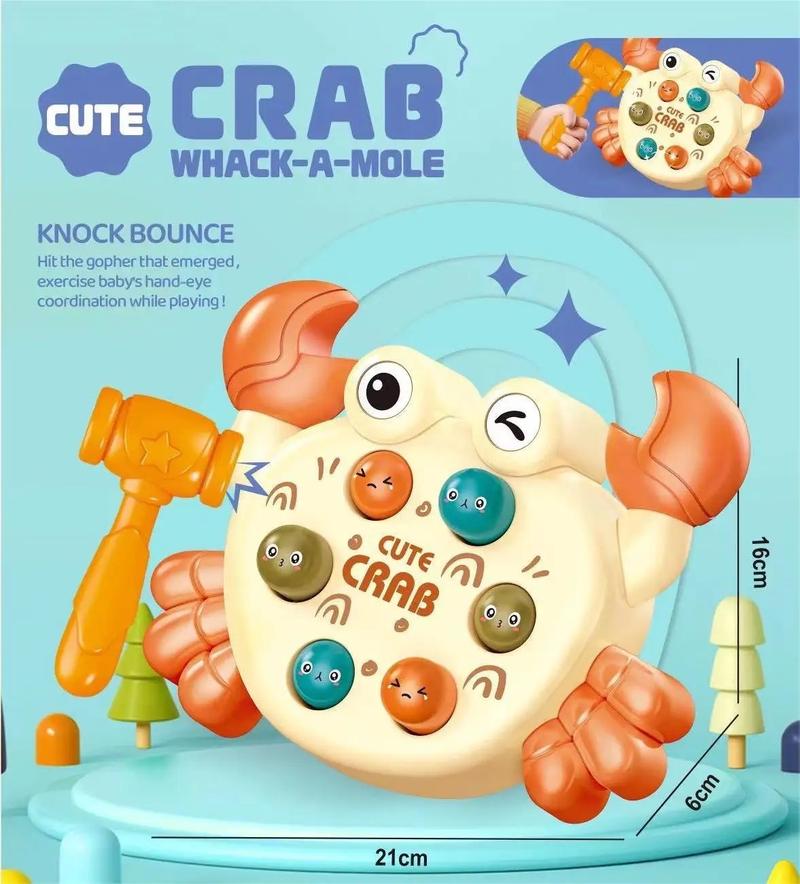 Product Introduction of Đồ chơi đập cua loại đẹp cho bé Toys Đồ chơi 0