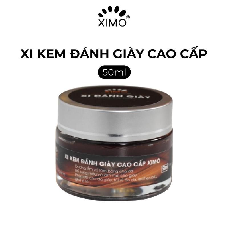 Xi kem đánh giày XIMO dưỡng và bổ sung màu cho da giày, túi ví, áo, ghế sofa XI02 Nam